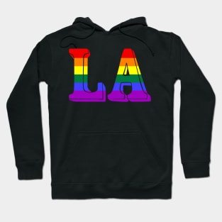 LA Pride Flag LGBTQ Parade Hoodie